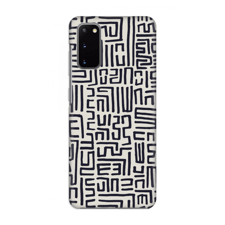 Moroccan Print: Volledig geprint Samsung Galaxy S20 Hoesje