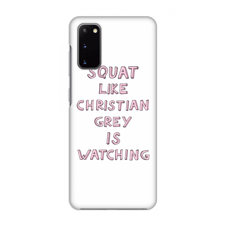 Christian Grey: Volledig geprint Samsung Galaxy S20 Hoesje