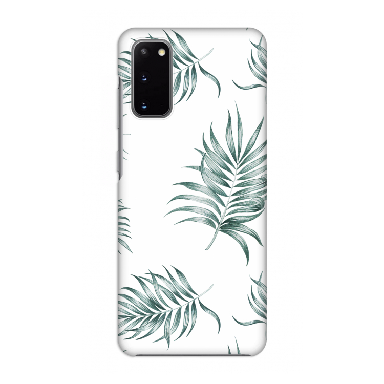 Simple leaves: Volledig geprint Samsung Galaxy S20 Hoesje