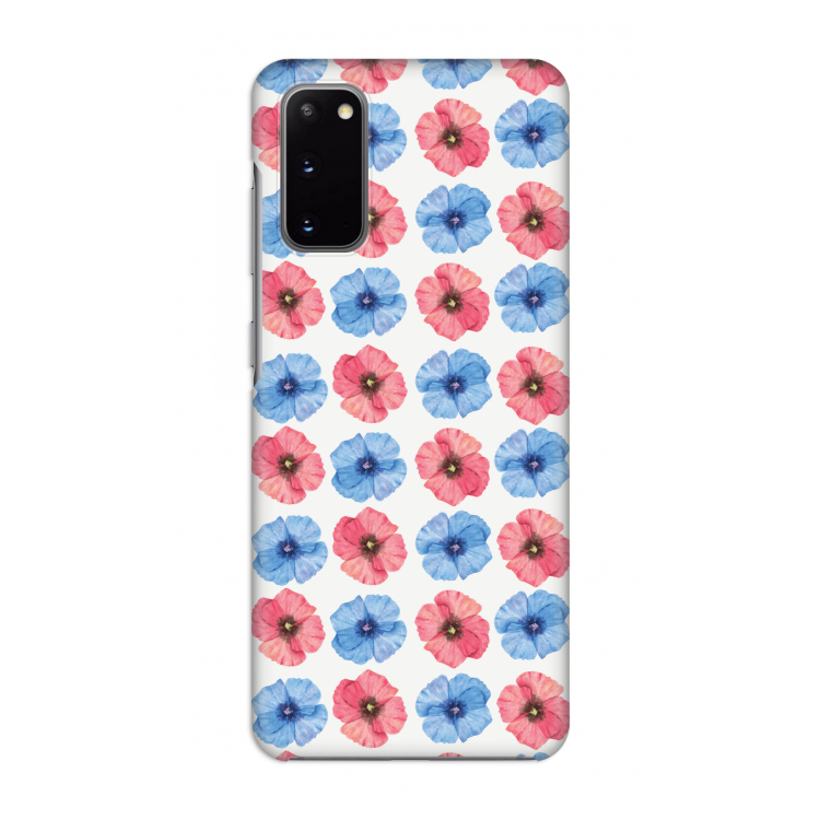 Klaproosjes: Volledig geprint Samsung Galaxy S20 Hoesje
