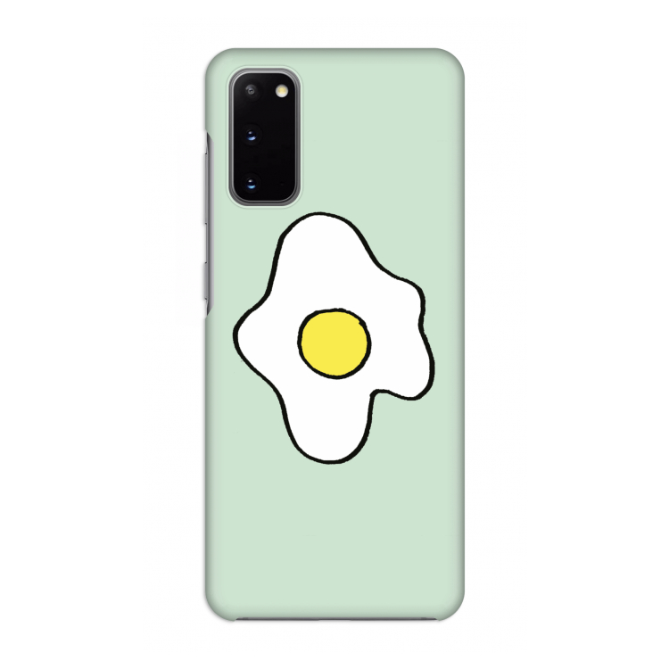 Spiegelei: Volledig geprint Samsung Galaxy S20 Hoesje