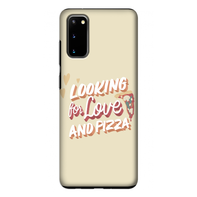 Pizza is the answer: Samsung Galaxy S20 Tough Case