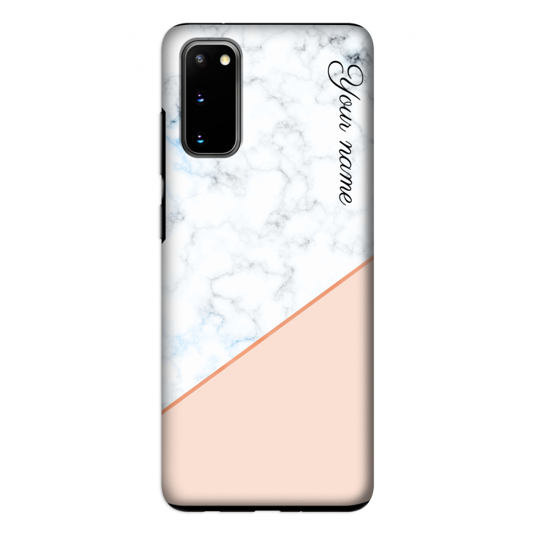 Marmer in stijl: Samsung Galaxy S20 Tough Case