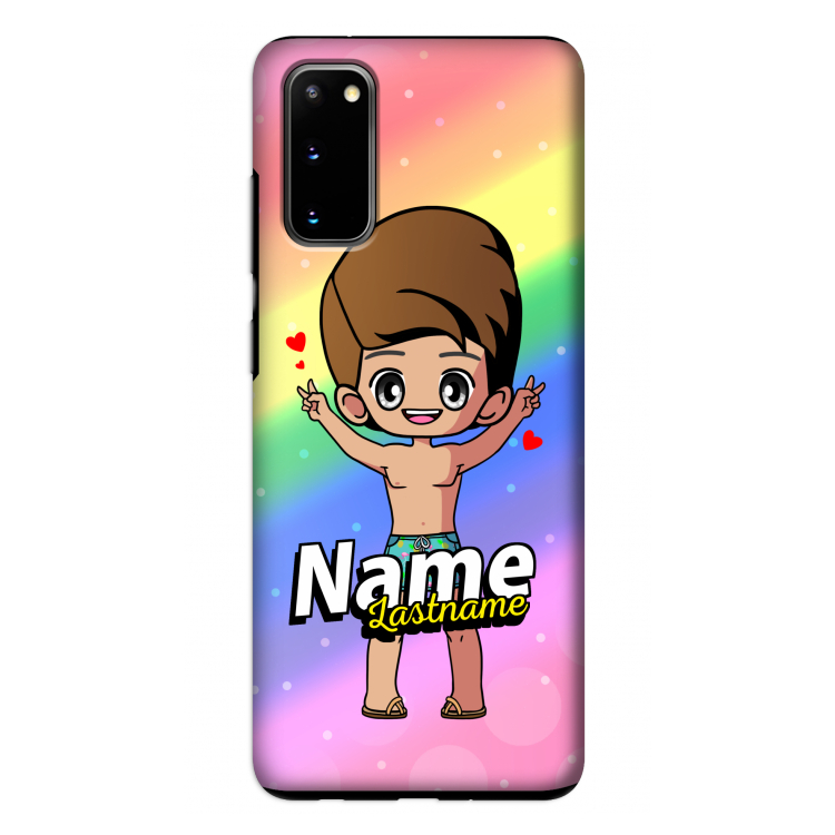 Chibi Maker man: Samsung Galaxy S20 Tough Case