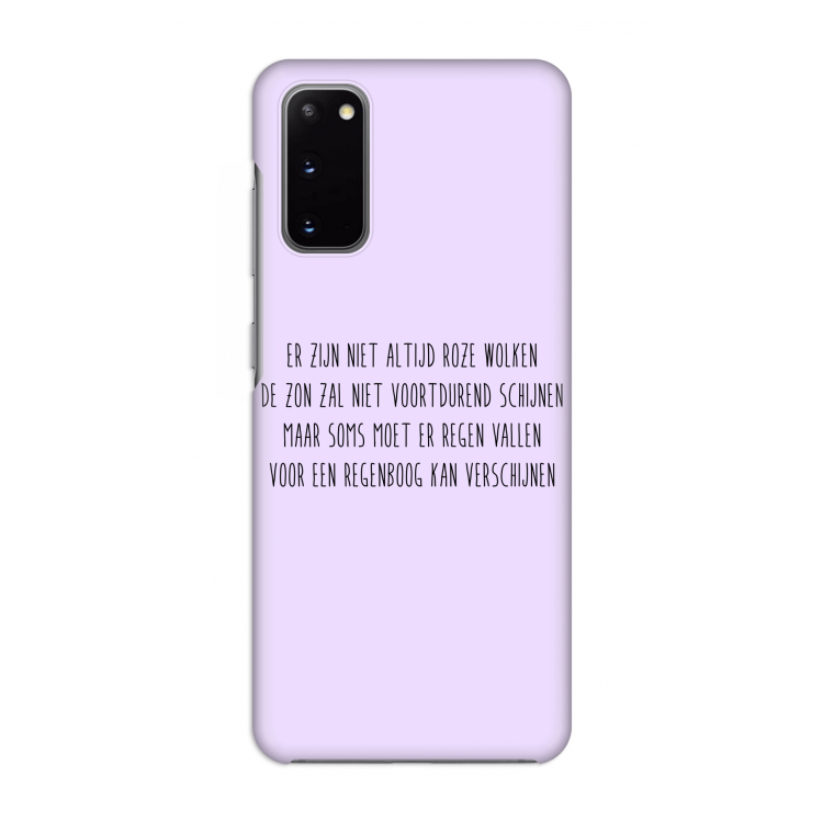 Regenboog: Volledig geprint Samsung Galaxy S20 Hoesje