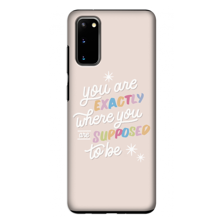 Right Place: Samsung Galaxy S20 Tough Case