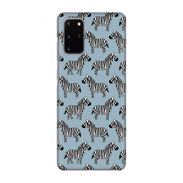 Zebra: Volledig geprint Samsung Galaxy S20 Plus Hoesje