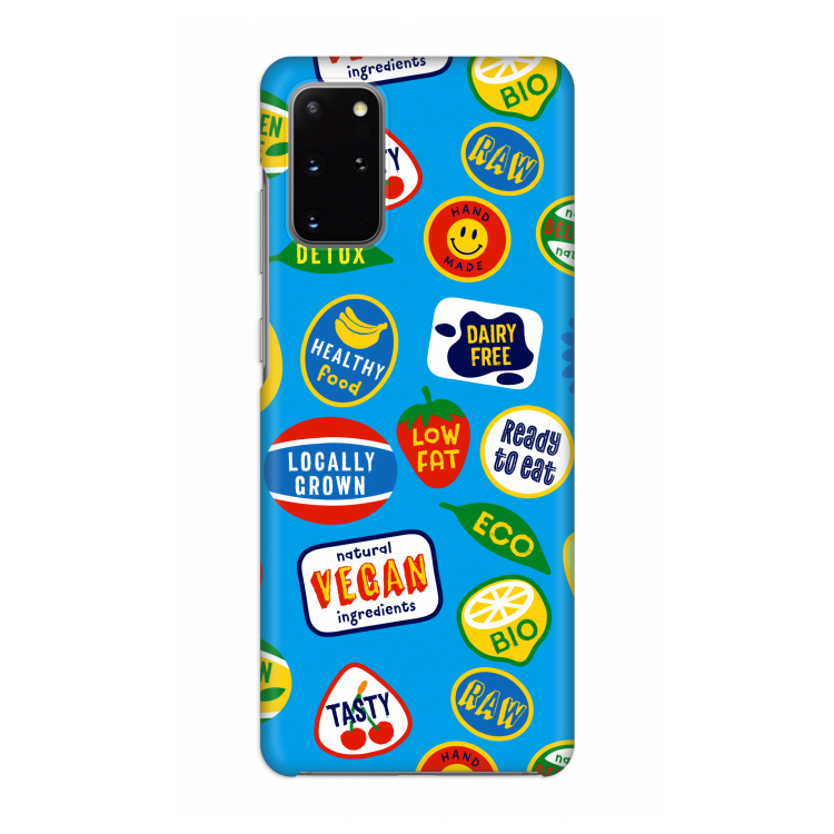 Fruitsticker: Volledig geprint Samsung Galaxy S20 Plus Hoesje