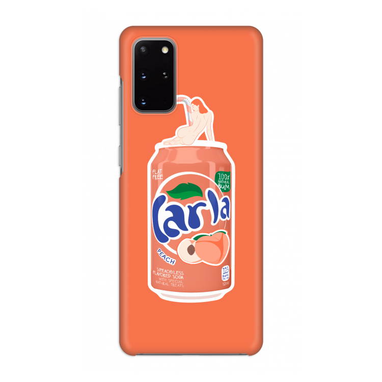 S(peach)less: Volledig geprint Samsung Galaxy S20 Plus Hoesje