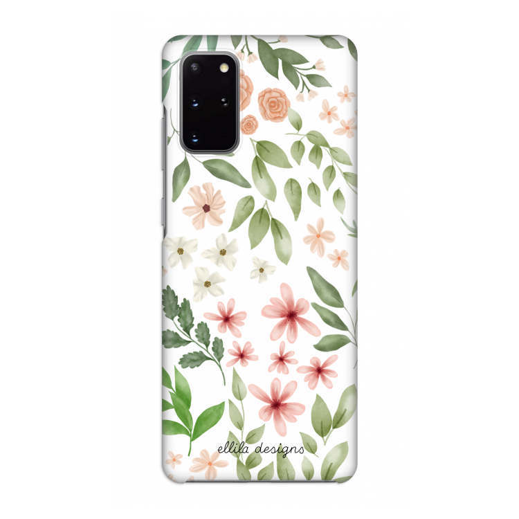 Botanical sweet flower heaven: Volledig geprint Samsung Galaxy S20 Plus Hoesje