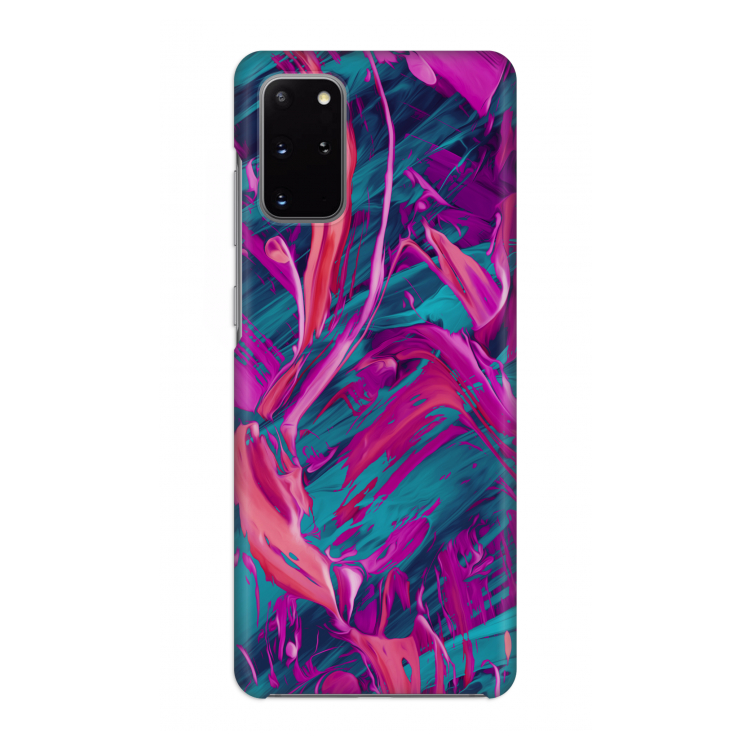 Pink Clouds: Volledig geprint Samsung Galaxy S20 Plus Hoesje