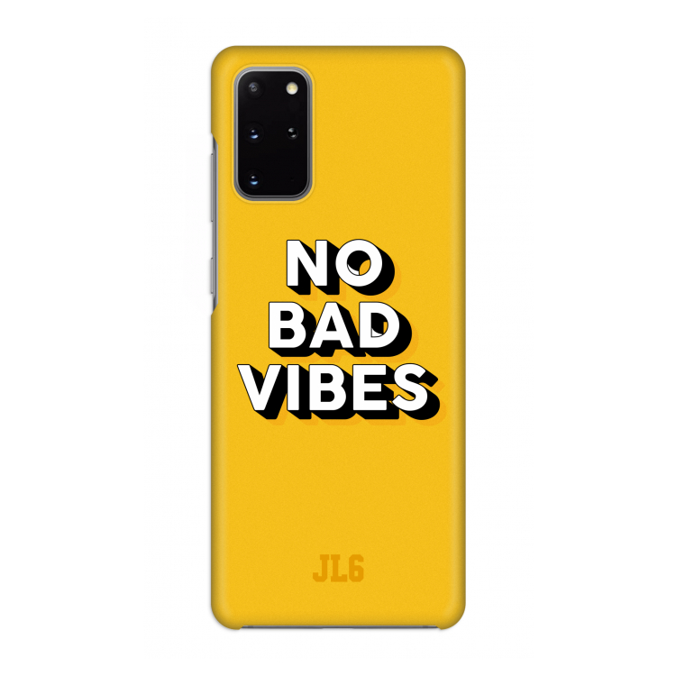 No Bad Vibes: Volledig geprint Samsung Galaxy S20 Plus Hoesje