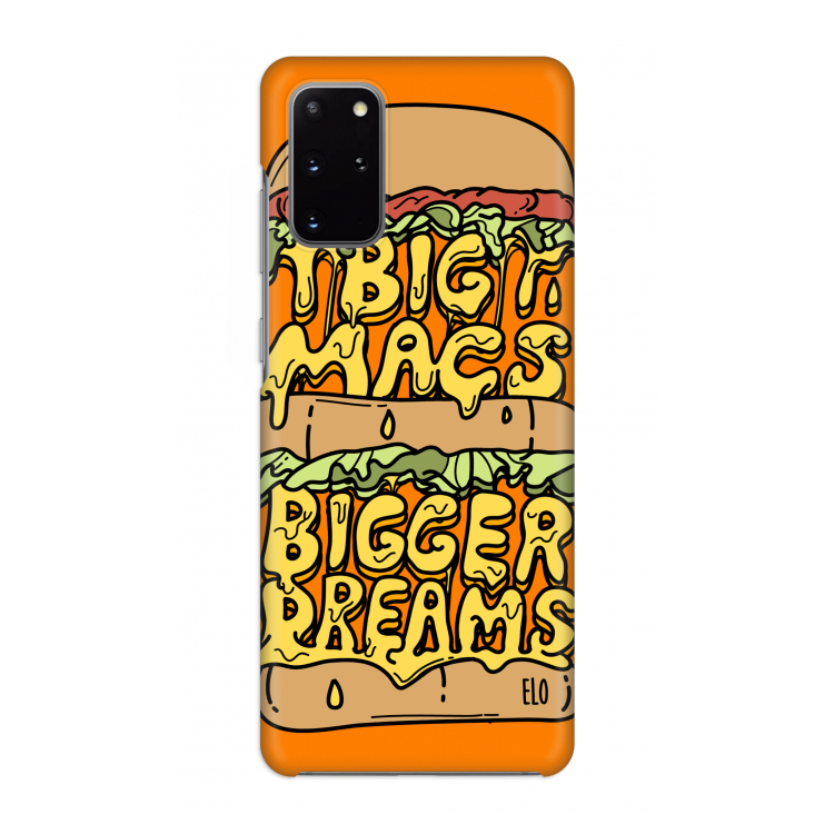 Big Macs Bigger Dreams: Volledig geprint Samsung Galaxy S20 Plus Hoesje