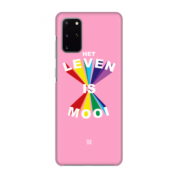 Het Leven Is Mooi: Volledig geprint Samsung Galaxy S20 Plus Hoesje
