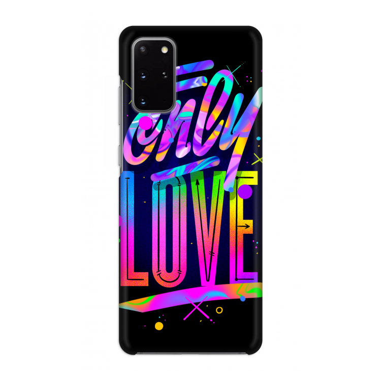 Only Love: Volledig geprint Samsung Galaxy S20 Plus Hoesje