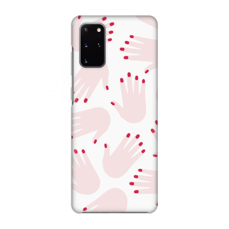 Hands pink: Volledig geprint Samsung Galaxy S20 Plus Hoesje