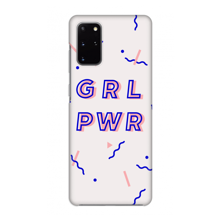 GRL PWR: Volledig geprint Samsung Galaxy S20 Plus Hoesje
