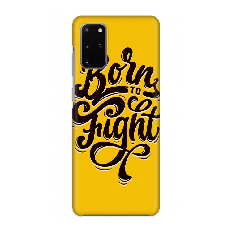 Born to Fight: Volledig geprint Samsung Galaxy S20 Plus Hoesje