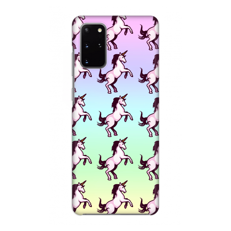 Musketon Unicorn: Volledig geprint Samsung Galaxy S20 Plus Hoesje