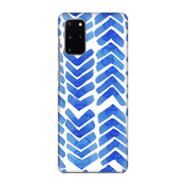 Blauwe pijlen: Volledig geprint Samsung Galaxy S20 Plus Hoesje