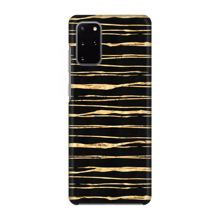 Gouden strepen: Volledig geprint Samsung Galaxy S20 Plus Hoesje