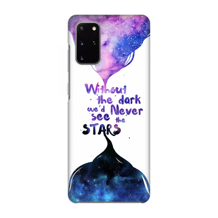 Stars quote: Volledig geprint Samsung Galaxy S20 Plus Hoesje