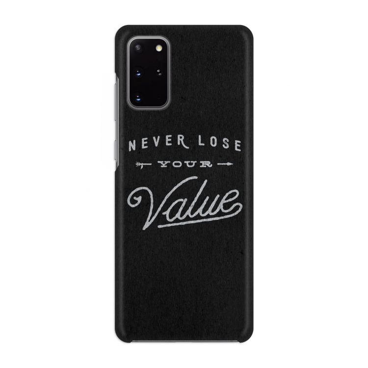 Never lose your value: Volledig geprint Samsung Galaxy S20 Plus Hoesje