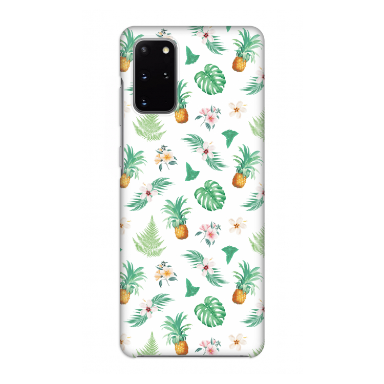 Ananas bladeren: Volledig geprint Samsung Galaxy S20 Plus Hoesje