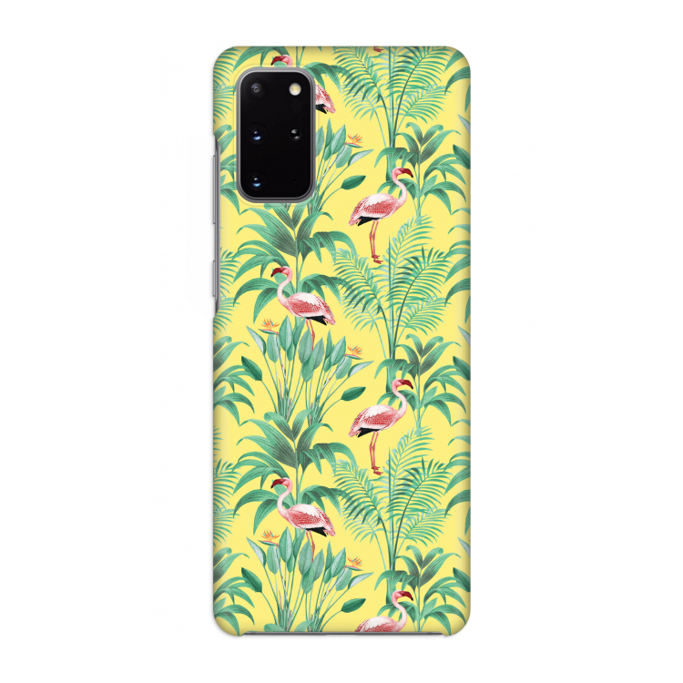 Flamingo party: Volledig geprint Samsung Galaxy S20 Plus Hoesje