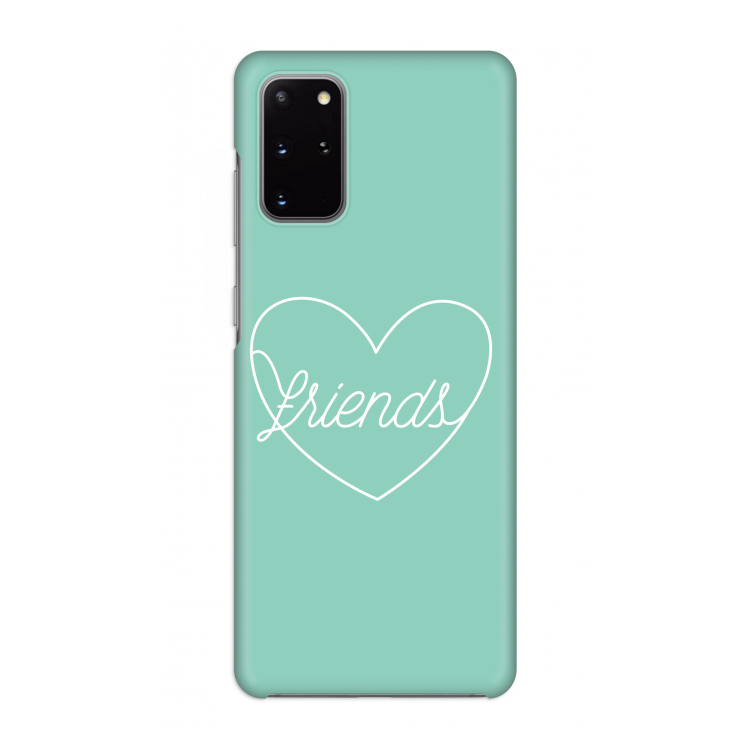 Friends heart pastel: Volledig geprint Samsung Galaxy S20 Plus Hoesje