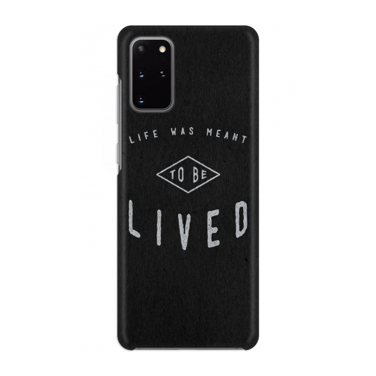 To be lived: Volledig geprint Samsung Galaxy S20 Plus Hoesje