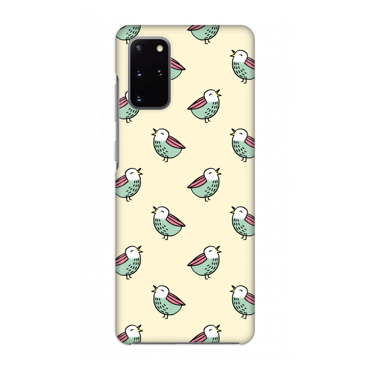 Vogeltjes: Volledig geprint Samsung Galaxy S20 Plus Hoesje