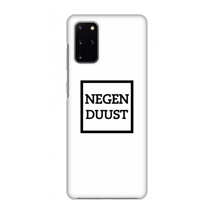 Negenduust vierkant: Volledig geprint Samsung Galaxy S20 Plus Hoesje