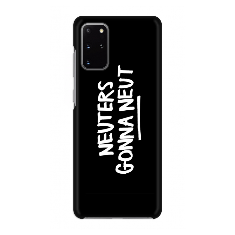 Neuters (zwart): Volledig geprint Samsung Galaxy S20 Plus Hoesje