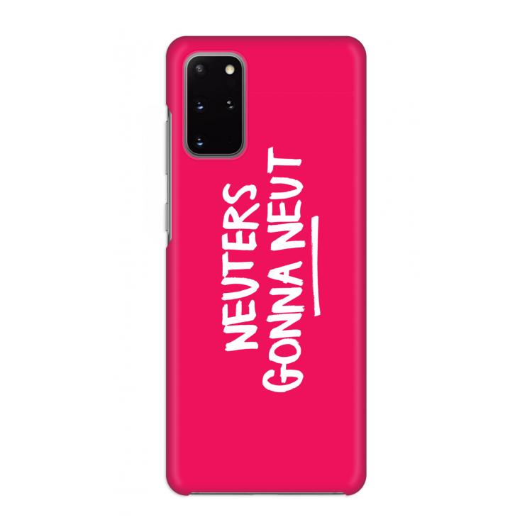 Neuters (roze): Volledig geprint Samsung Galaxy S20 Plus Hoesje