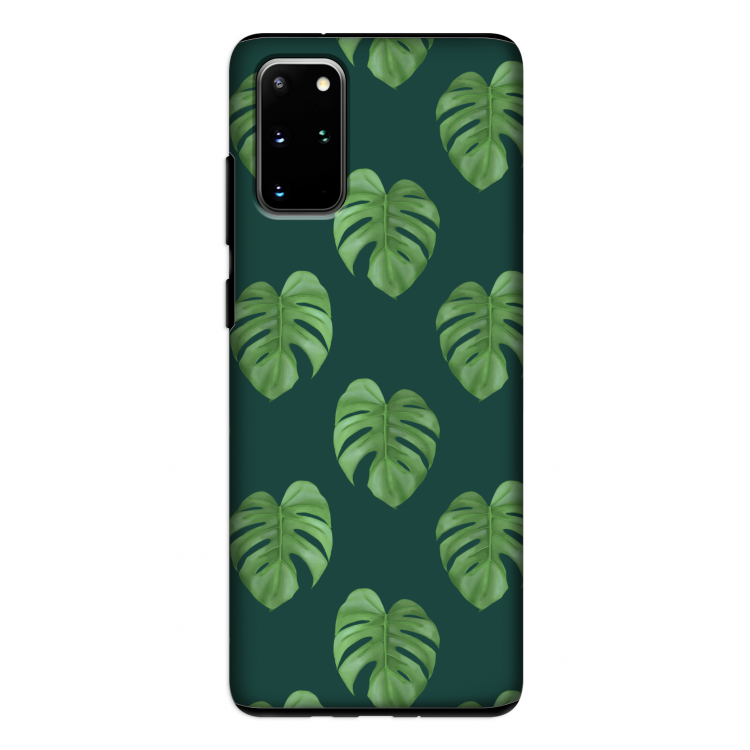 Monstera leaves: Samsung Galaxy S20 Plus Tough Case