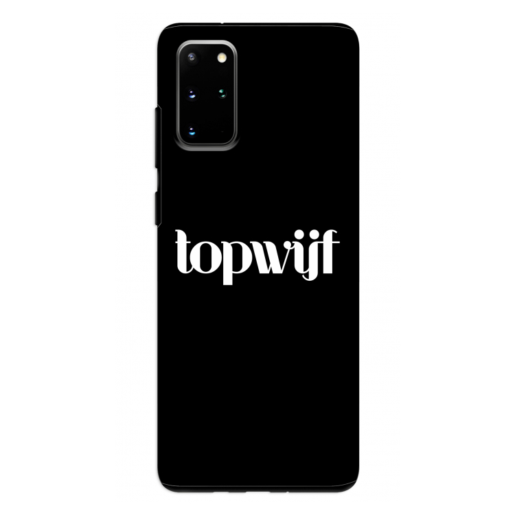 Topwijf Zwart: Samsung Galaxy S20 Plus Tough Case
