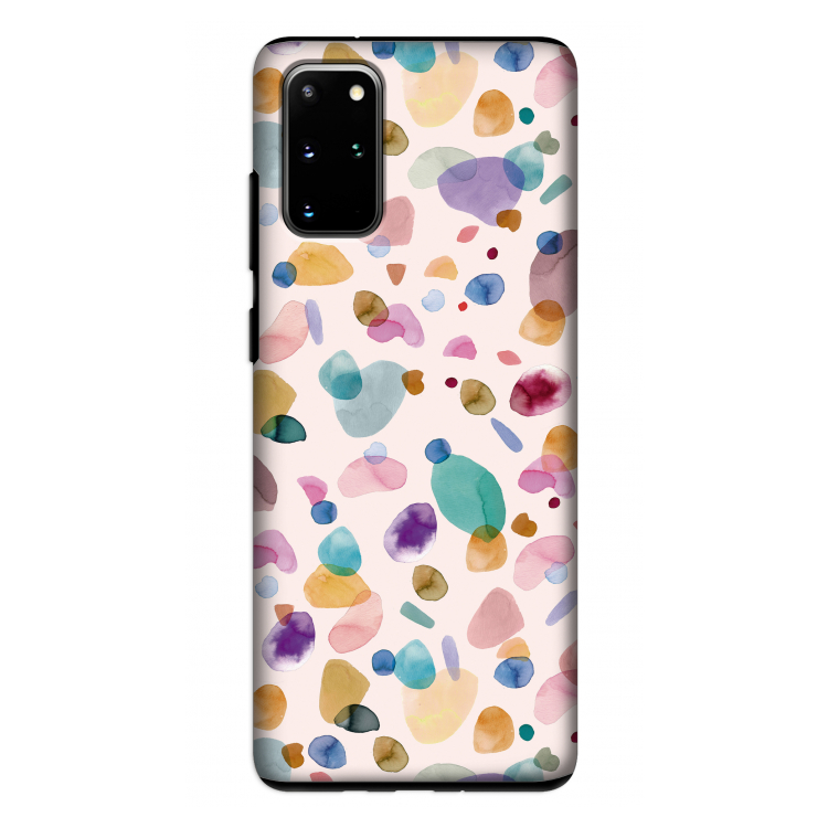 Terrazzo Memphis Pink: Samsung Galaxy S20 Plus Tough Case