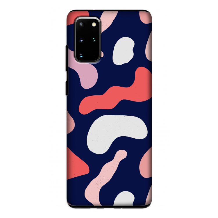 Memphis Shapes Pink: Samsung Galaxy S20 Plus Tough Case
