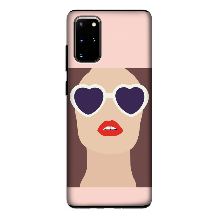 Red lips: Samsung Galaxy S20 Plus Tough Case