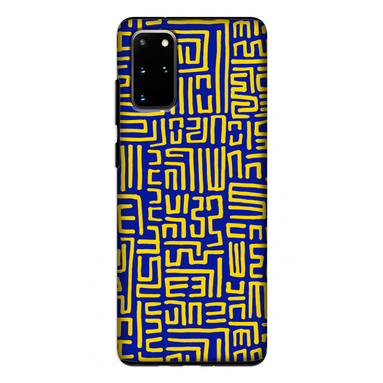 Majorelle Blue Print: Samsung Galaxy S20 Plus Tough Case