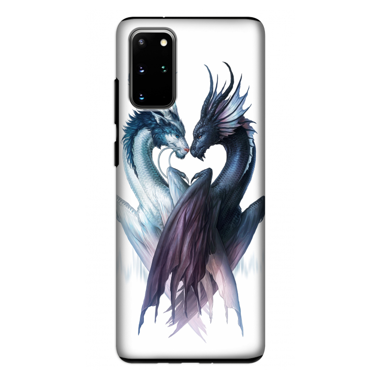Yin Yang Dragons: Samsung Galaxy S20 Plus Tough Case