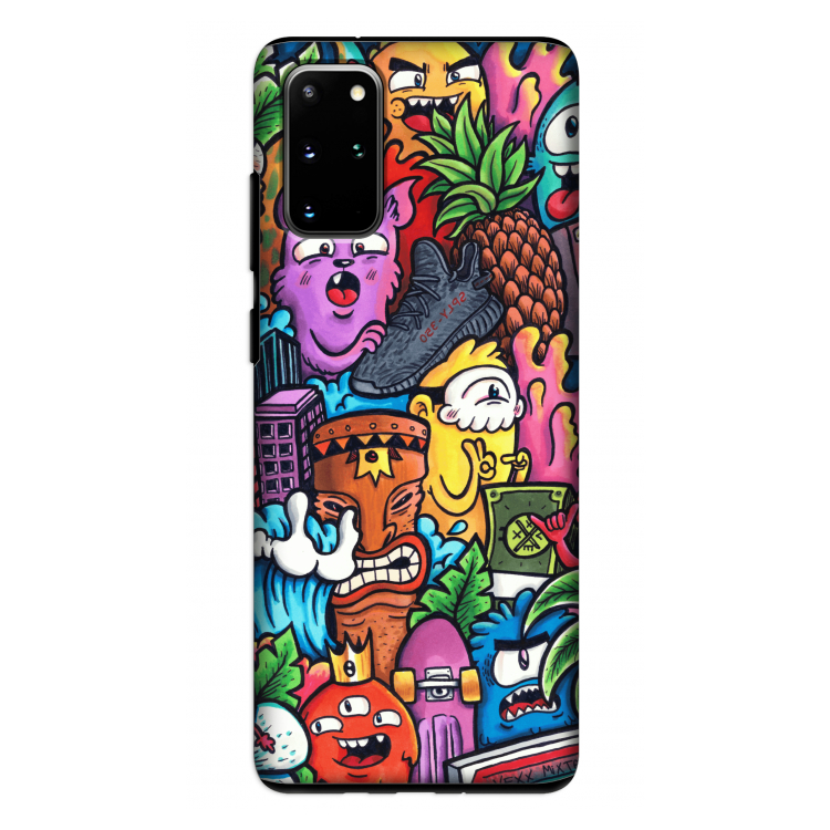 Vexx Mixtape: Samsung Galaxy S20 Plus Tough Case