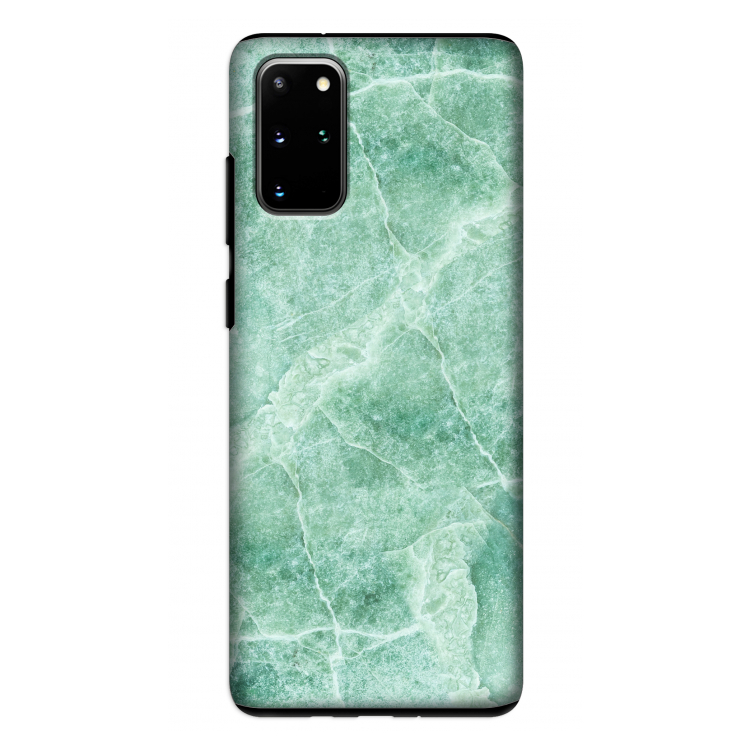 Groen marmer: Samsung Galaxy S20 Plus Tough Case