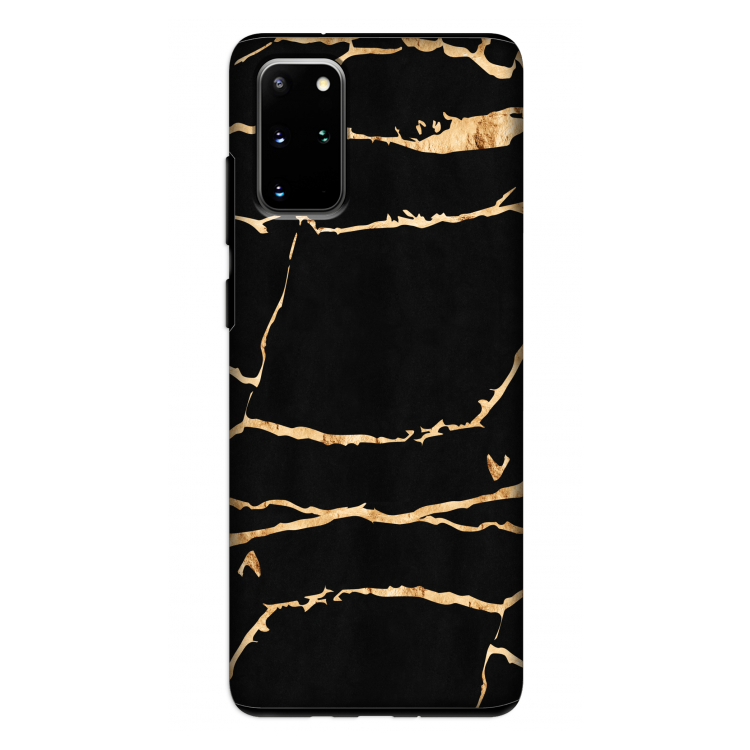 Gouden marmer: Samsung Galaxy S20 Plus Tough Case