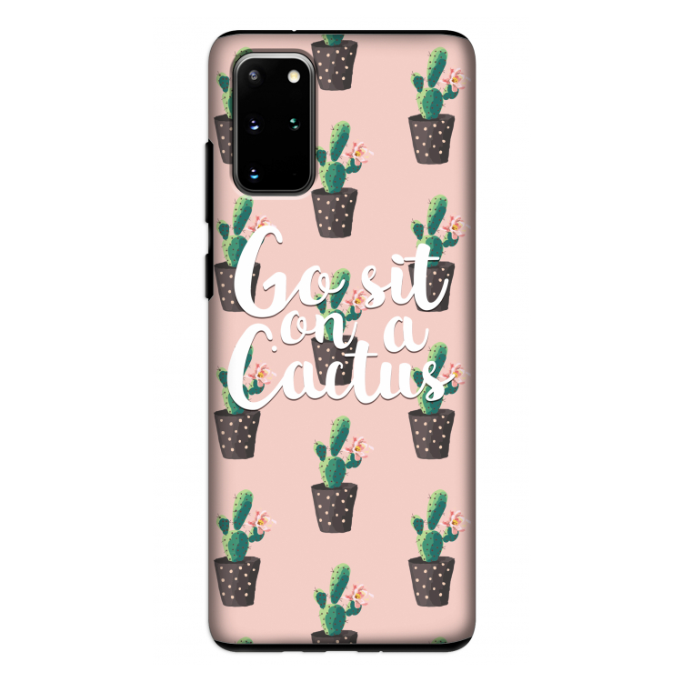 Cactus quote: Samsung Galaxy S20 Plus Tough Case