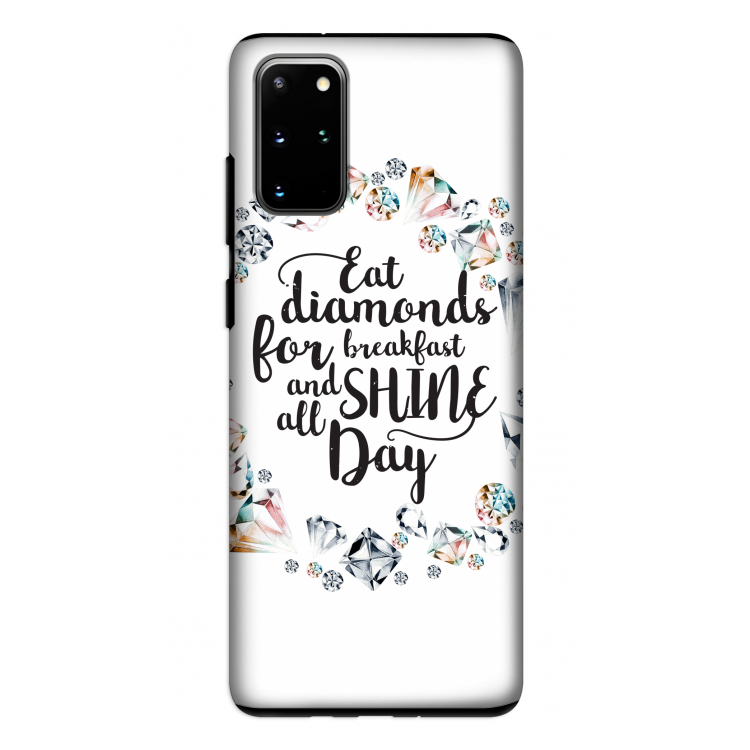Diamonds: Samsung Galaxy S20 Plus Tough Case