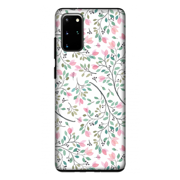 Sierlijke bloemen: Samsung Galaxy S20 Plus Tough Case