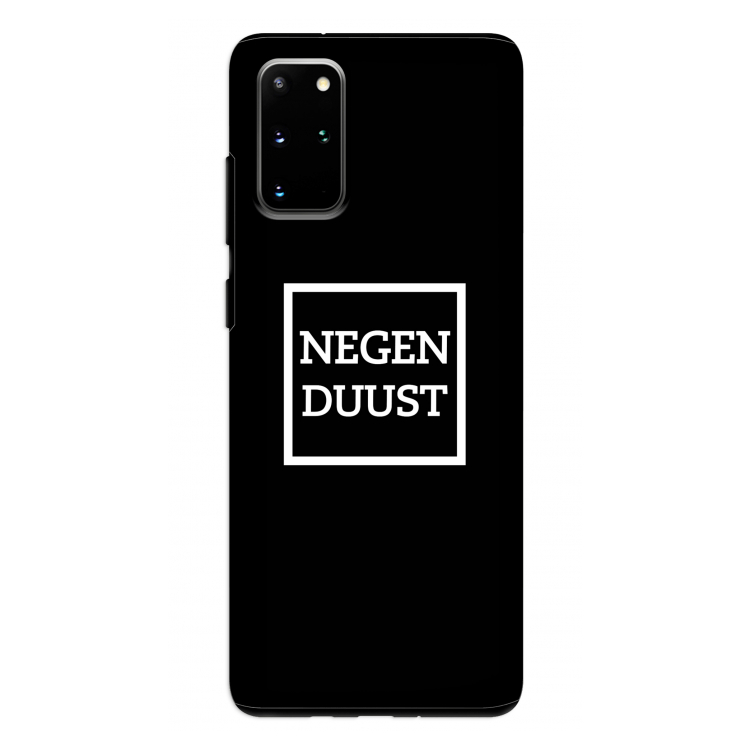 Negenduust black: Samsung Galaxy S20 Plus Tough Case
