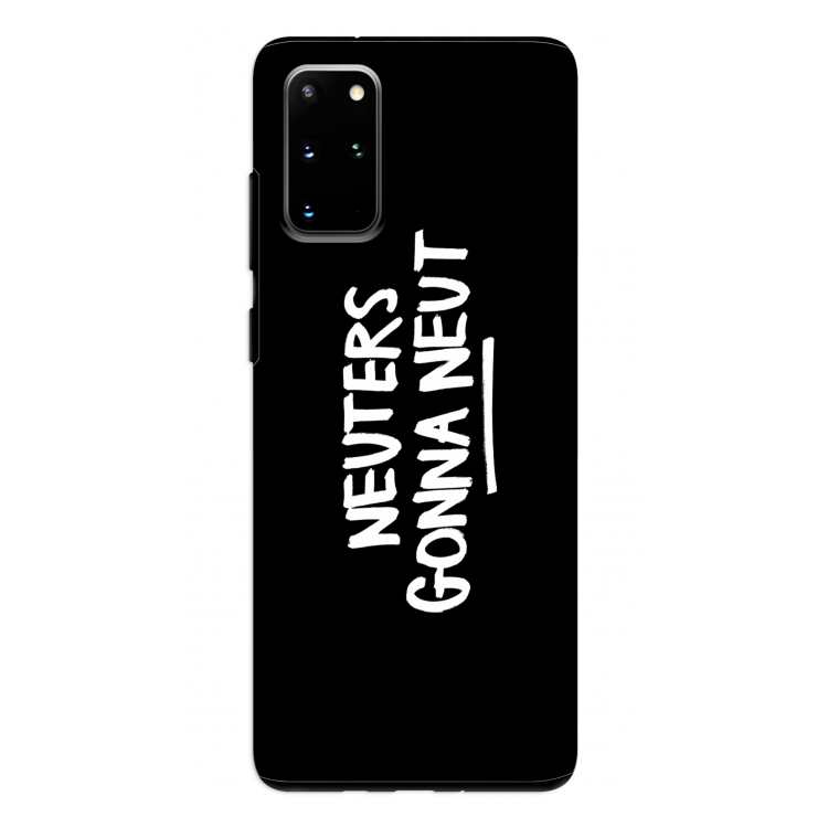 Neuters (zwart): Samsung Galaxy S20 Plus Tough Case